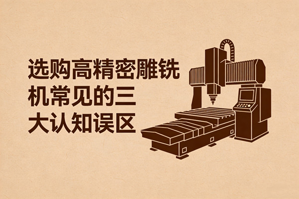 選購高精密雕銑機常見的三大認(rèn)知誤區(qū)